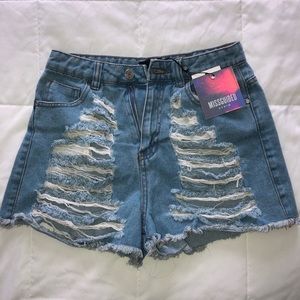 Missguided Distressed Shorts